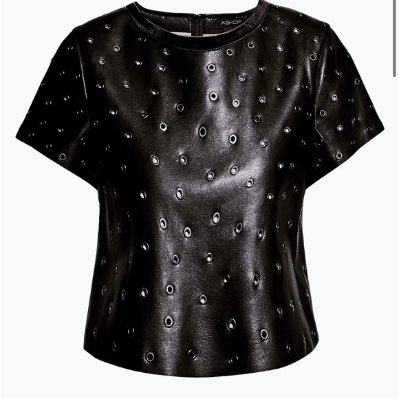 AS by DF Leather Top - Picture 2 of 2